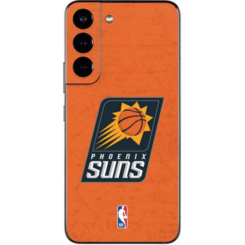 NBA Phoenix Suns Distressed Galaxy S22 Skin
